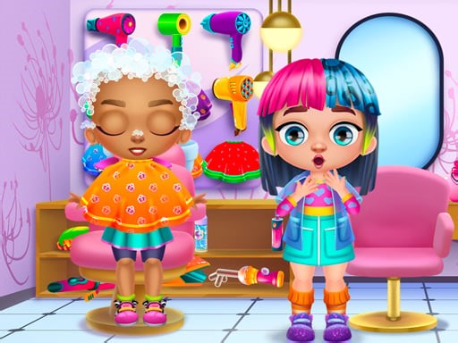 Play Beauty Salon Girl Hairstyles | Free Online  Games. KidzSearch.com