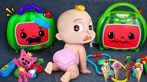 65K views · 788 reactions | Satisfying Unboxing Cocomelon Doctor set Collection, Pretend Doctor | Kids Toy TV | Facebook