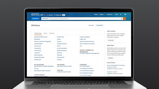 Practical Law: Resources & Guidance for Legal Professionals