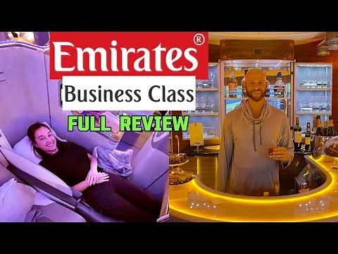 Emirates Business Class Review A380 | Worth It? | New York JFK - Milan Round-Trip | Emirates Lounges
