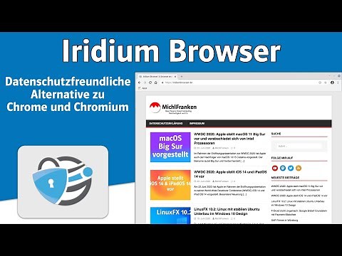 Iridium Browser: Datenschutzfreundliche Alternative zu Chrome und Chromium