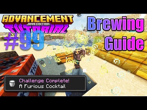 [1.21+ Tutorial - CHECK DESC.] "Furious Cocktail" EASY NETHER ADVANCEMENT | Advancement Tutorial #99