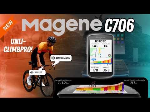 Magene C706 Smart GPS Computer | First Look: Features, Setup, and Ride Test
