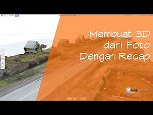 Membuat Obyek 3D dari Foto dengan Recap Photo