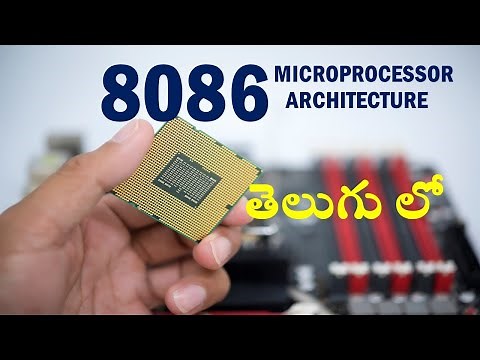8086 MICROPROCESSOR ARCHITECTURE || IN TELUGU