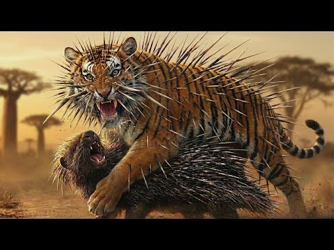 The Ultimate Porcupine vs Tiger: The Jungle King Humiliated by 30,000 Spears | Animal Fight