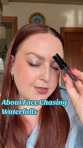 Chasing Waterfalls: About Face Cooling Chrome Makeup