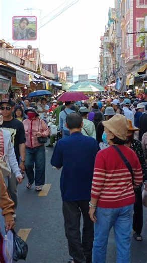 đông khủng khiếp chợ Châu Đốc