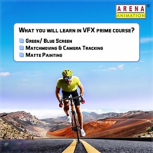 Get career oriented skills of prime importance. #ArenaAnimation's #VFX Prime course trains you in everything from CG asset creation to VFX techniques such as rotoscopy, roto-paint, keying, camera tracking and compositing. Enrol now: http://bit.ly/ArenaVFXPrime #CareerCourse #CareerChoice #CareerAfter12th #CareerInVFX #VFXCourses #CareerCourses #CareerInTheMediaIndustry #VFXPrime #CourseAfter12th #Course #VFXCourse #ArenaCourse #Learning | Arena Animation