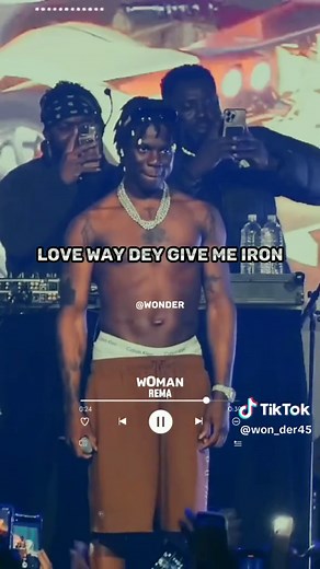 REMA - Woman (Video Lyrics) | Mavins | ForYouPage