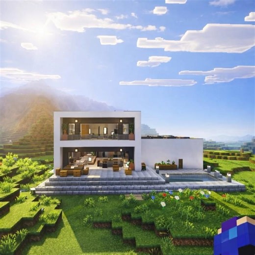 Minecraft Realistic House with BSL Shaders 😱