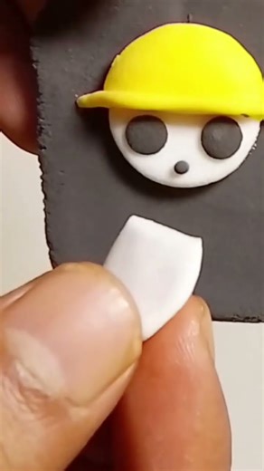 Luffy x logo bajak mugiwara #youtubeshorts #clayart #luffy #anime