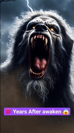 Ground Werewolf Awakens 🐺 | Werewolf Horror Series|#shorts #werewolf #wolf