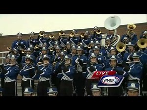 Merrimack HS band performs live on WMUR