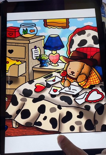 Colorindo com Toy Story: Livro de Colorir Digital