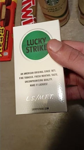 Lucky Strike Menthol 100's Cigarettes pack review only $13.23 now at 7eleven!
