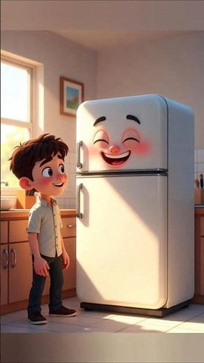 बोलने वाला फ्रिज 😱 | Funny Cartoon Story |#short #Cartoonkahanihub3 #funnystory