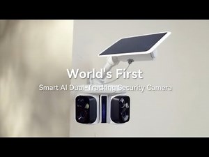 AI Dual-Tracking Camera offers wide-angle monitoring and smart detection for safer spaces.