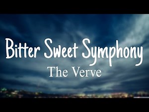 Bitter Sweet Symphony - The Verve (Lyrics video) #music #90smusic #song #lyrics #theverve