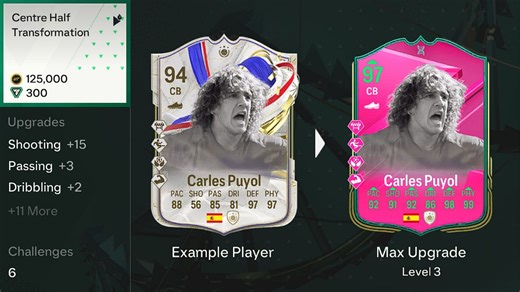 EA FC 24 Centre Half Transformation Evolution guide: Best players to use, all upgrades, and requirements