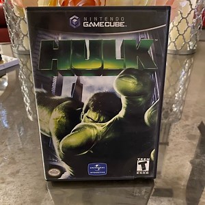 EUC Tested Nintendo GameCube Hulk Video game