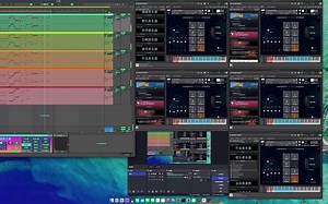 用Max for Live做了个CSS弦乐的工具，能简便实现技法切换，表情控制，调制控制等自动化编辑。