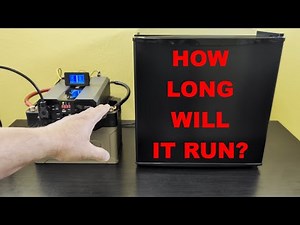Mini Fridge vs Battery Power - The SHOCKING Results!