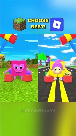 Roblox vs Minecraft Numberblocks! Choose Best One 🤩