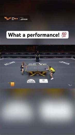 Hugo Calderano claims his 5th consecutive win against Simon Gauzy 🤩#ChinaSmash #TableTennis