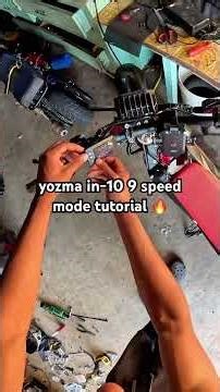 yozma in-10 9 speed mode tutorial 🔥 #wheelies