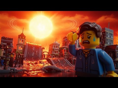 LEGO Extreme Heat — The City Starts to Melt #LEGO #ExtremeHeat #LEGOcity #Melt
