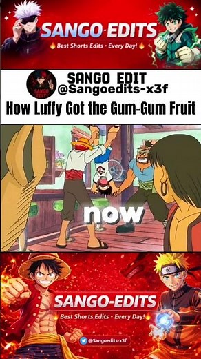 How Luffy Got the Gum-Gum Fruit #onepiece #luffy #zoro #anime #animemoment #shank#nami