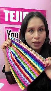 Les muestro como vamos a coser nuestro gorro con sobrantes de lanas tejido a crochet