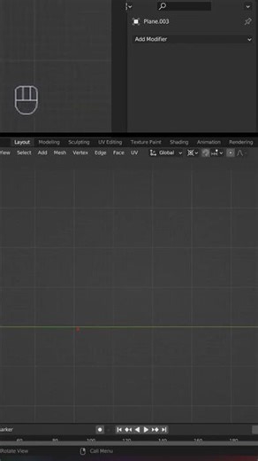 Pt.2 Screw Modifier en Blender #short #modifier #shorts #blender #screw
