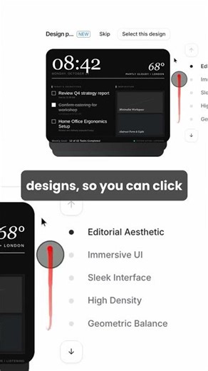 Google AI Studio: Preview Design Themes Mobile