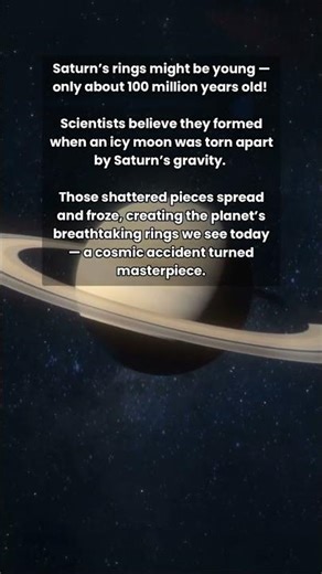 How Saturn Acquired ItsIconic Rings- A CosmicStory!