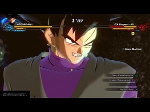 Xenoverse 2 Custom Goku Black's ASMR Combo