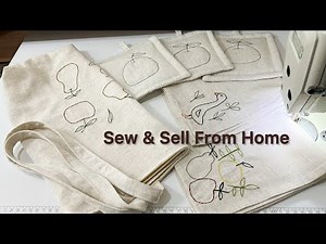 Sewing Projects You Can Sell Online from Home⭐️