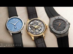 Sapphire Minute Repeater, High Frequency Sports Watch + New Platinum Dress Model - Chopard L.U.C.