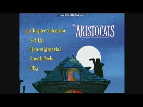 The Aristocats DVD Menu Walkthrough