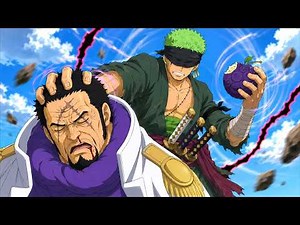 【ワンピース】ゾロが藤虎を斬りその重力の悪魔の実を喰らう…五老星に挑むため❗【ファンアニメ】