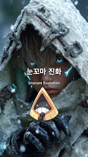 Power Ai on Instagram: "눈꼬마 진화 의인화 - Snorunt evolution personification #snorunt #pokemon #evolution #ai #powerai"