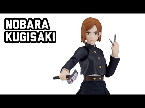 Figma No. 571 Jujutsu Kaisen Nobara Kugisaki Action Figure Review Good Smile Company 呪術廻戦