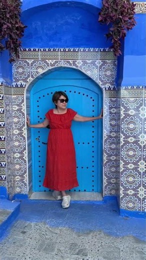 Exploring Chefchaouen, Morocco, Intrepid Travel from Shirley S. 🇲🇦