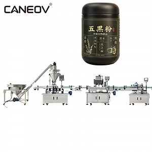 [Hot Item] Fully Automated Powder Filling and Labeling Production Line