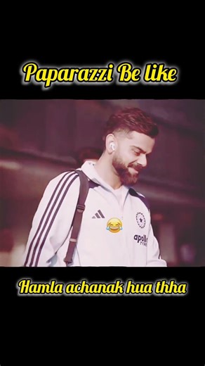 hamla achanak hua tha 😅#funny#cricketlover#viratkohli#comedy#viral#trending#kingkohli#ytviral#shorts