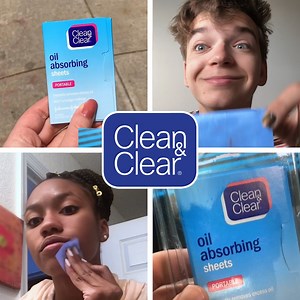245 reactions · 32 comments | Get rid of oil on the go! Clean & Clear® Oil Absorbing Sheets soak up excess oil and remove shine without smudging makeup, so you can keep on keepin’ on  | Clean & Clear | Facebook