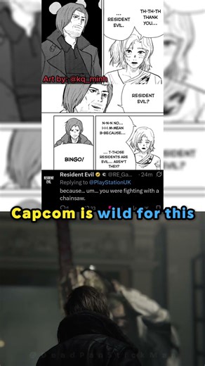 Capcom is actually wild for this 💀 #residentevilrequiem #residentevil
