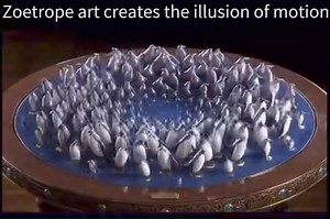 590K views · 8.6K reactions | A sculptural zoetrope is an evolved...