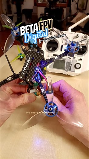 NEW! BETAFPV DIGITAL PRO FPV FREESTYLE DRONE RADIO REVIEW TEST FLIGHT #SPEEDYBEE ADAPTER 3 CADDX DJI